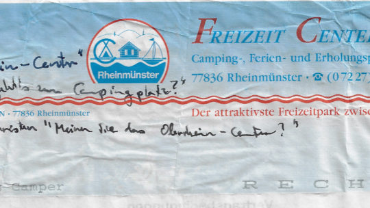 Rheintour 1993 – Donnertag, 22.7.