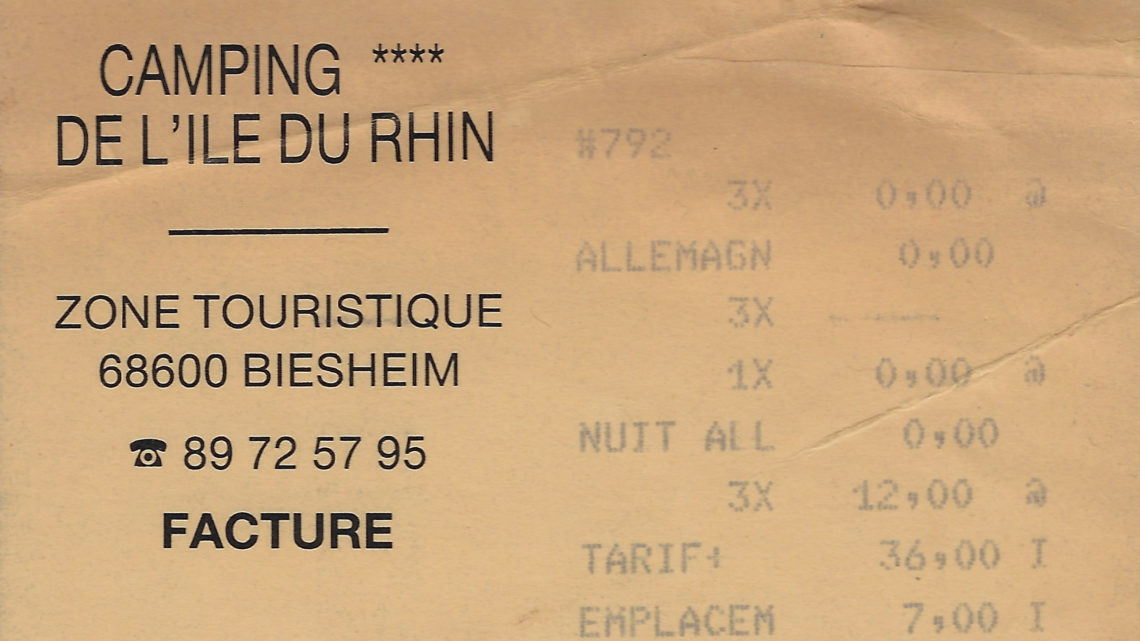 Rheintour 1993 – Montag, 19.7.
