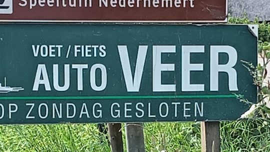 Fährt die Fähre?