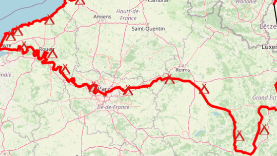 Vogesen – Paris – Atlantik im Frühsommer 2025