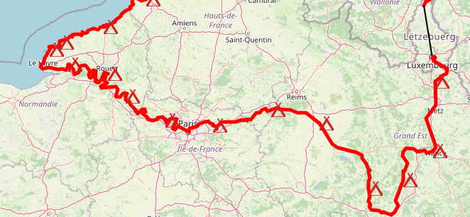 Vogesen – Paris – Atlantik im Frühsommer 2025