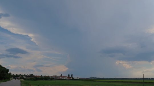 Wettlauf mit dem Gewitter